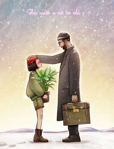 经典电影《这个杀手不太冷》手绘遐想篇《这个冬天不太冷》外加步骤