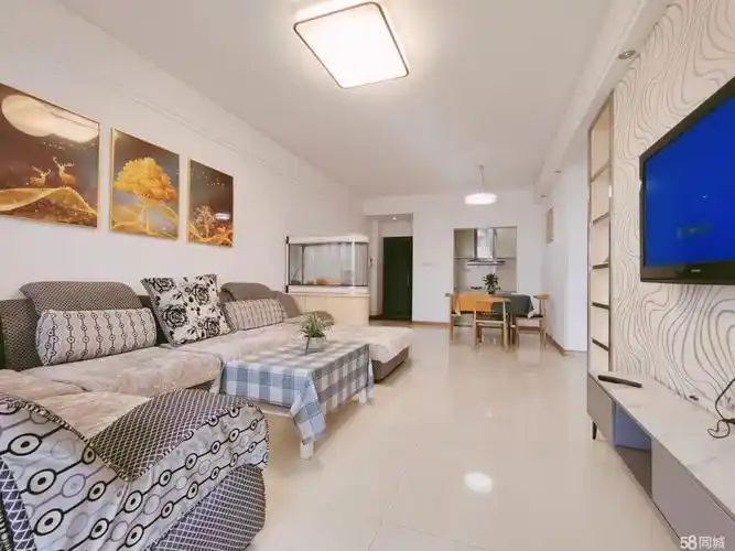 【多图】水岸豪庭,南湖租房,水岸豪庭 2室2厅1卫,自流井租房-自贡58