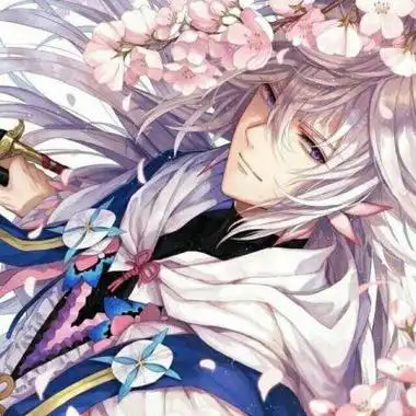 男拿剑樱花树下头像 男生头像图片大全 -【爱个性】