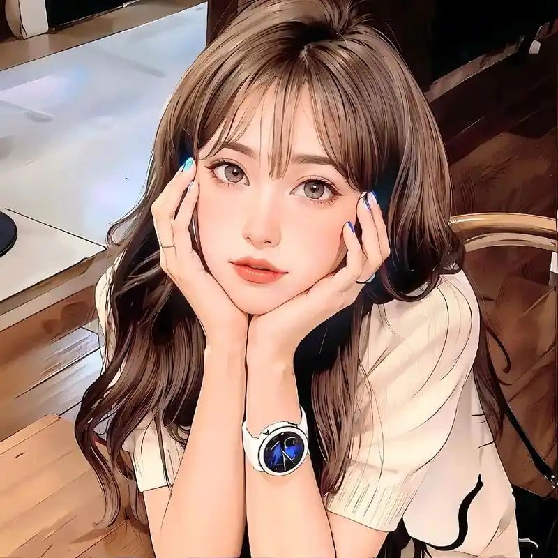 真人转动漫头像,你也来试试吧.#图文伙伴计划 #甜美女孩 # - 抖音