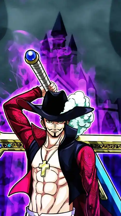 海贼王壁纸:鹰眼米霍克_米霍克_鹰眼_海贼王