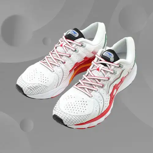 中国李宁正品运动时尚休闲舒适系列烈骏4代男子跑步鞋