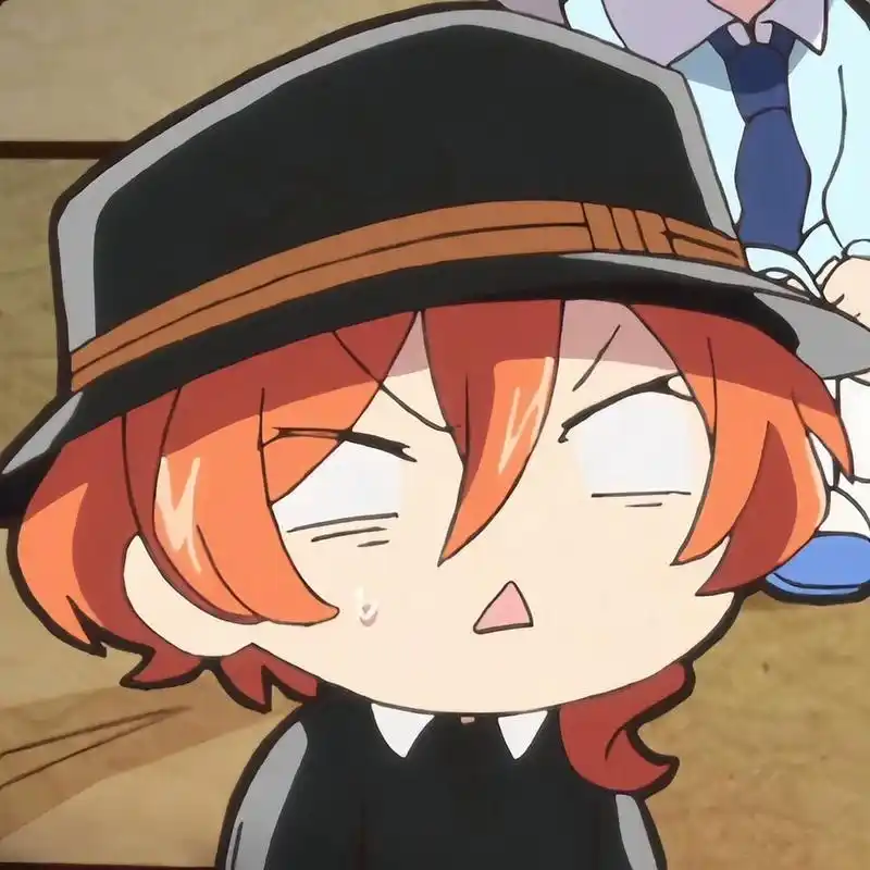 文豪野犬 中原中也 中也表情包真的卡哇伊