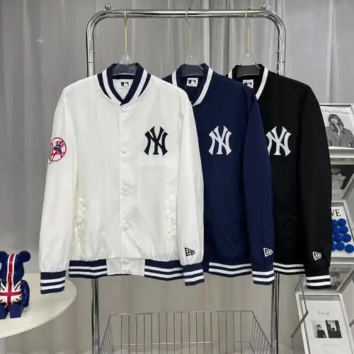 2023年春季新款mlb棒球服外套男女情侣ins潮牌休闲运动ny夹克上衣