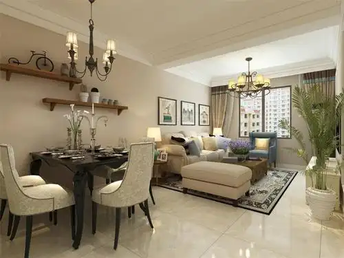 ③米黄色乳胶漆更暖