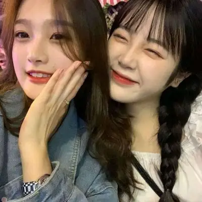 神仙可爱闺蜜头像 高清一对两张闺蜜头像超可爱神仙版图片