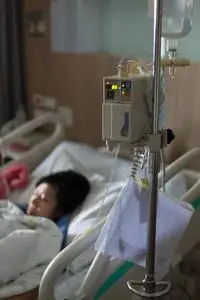 病房输液在病房输液四解决方案自动机照片