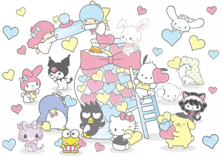 一大波三丽鸥来袭图有点多了不好加载 ,以后更新放评论了就记录一下用