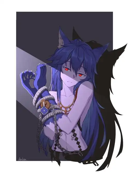 [周边线下] 画了个芬里尔 nga玩家社区