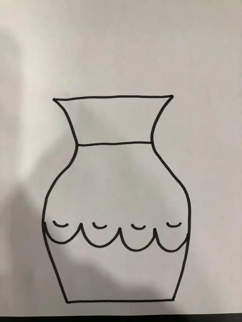 幼儿园各种各样花瓶简笔画 幼儿园各种各样花瓶简笔画
