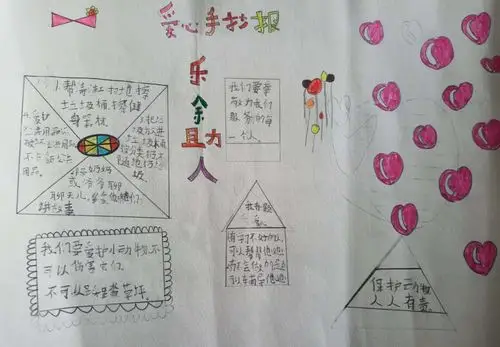《奉献爱心》,——三九班手抄报六