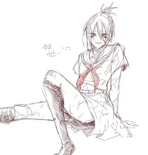 一拳超人一击男音速的索尼克女装娘化转载自p站勿侵删画师グセン