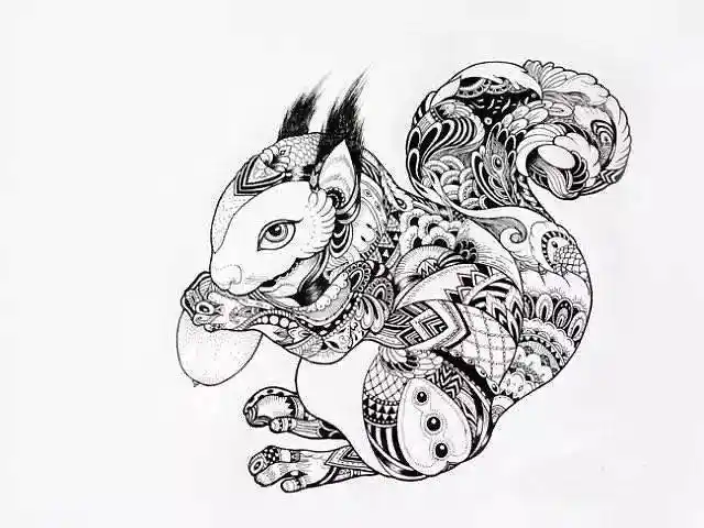 让你震惊的黑白装饰画高难度作品你敢挑战吗