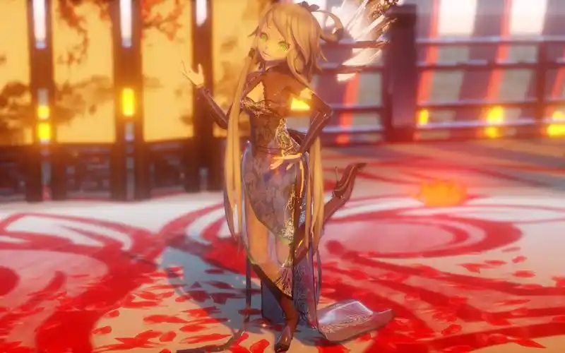 【超清1080p/60fps】金丝雀旗袍洛天依- 千星绪