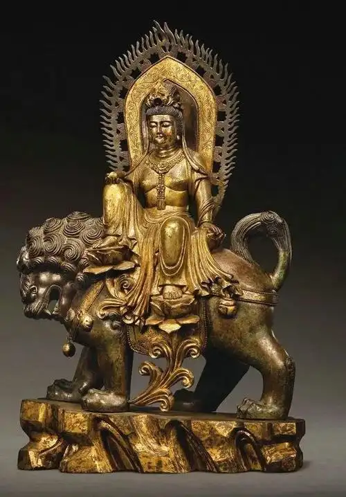 恭迎文殊菩萨圣诞丨108张绝美文殊菩萨圣像,护佑您消灾免难,智慧吉祥!