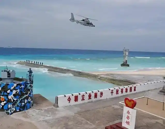 永暑岛实控36年造陆200万平方米如今导弹雷达遍布全岛