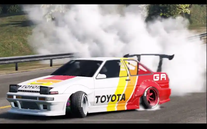 carx2 丰田ae86 coupe 秋名山漂移送豆腐(改装l4引擎sr20)toyota