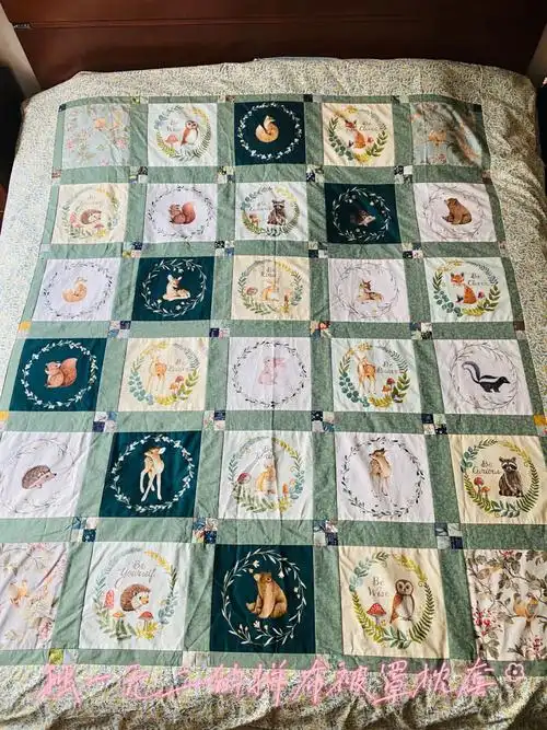 自己动手做独一无二的拼布被罩枕套