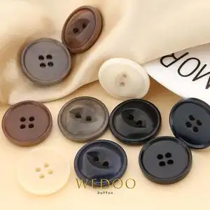 圆形大衣装饰男女衣服纽扣毛衣外套风衣上衣扣子配件时尚百搭钮扣