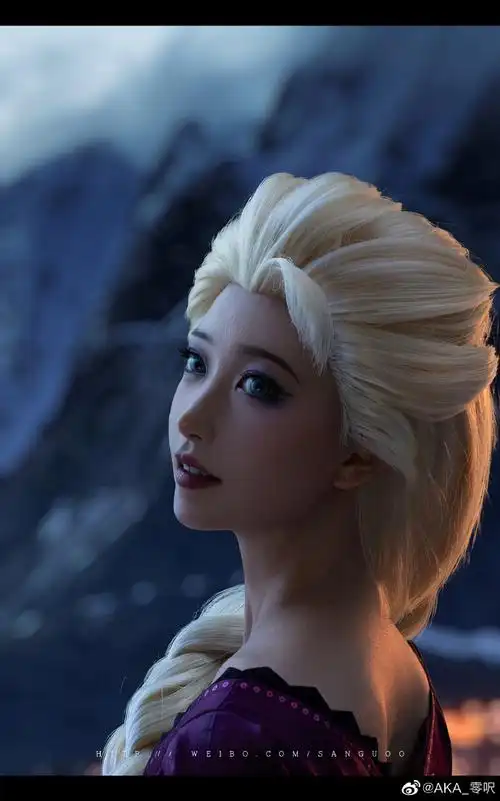 冰雪奇缘2##艾莎##cos##cosplay