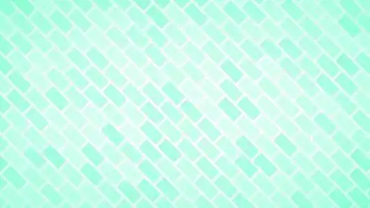 蓝绿色对角线矩形的抽象背景照片