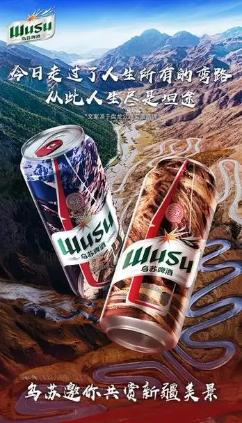乌苏啤酒500ml*12罐 大乌苏风景罐新疆啤酒整箱听装日期新鲜_爱购网