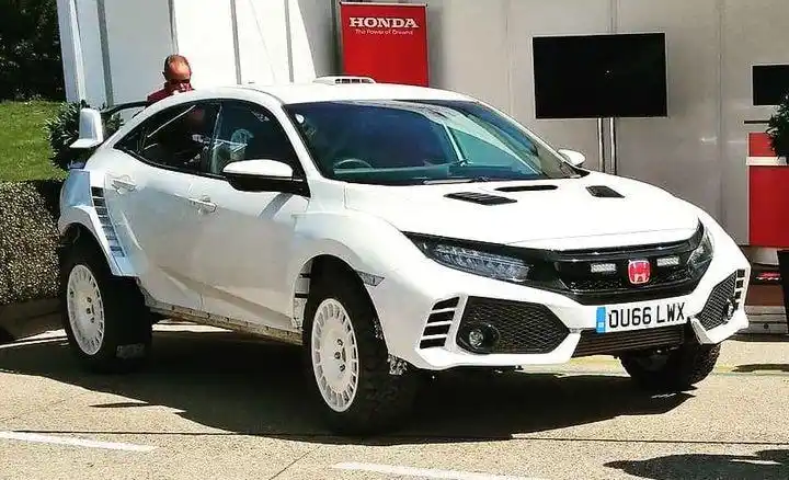 ralphhosier改装本田思域typer拉力赛车