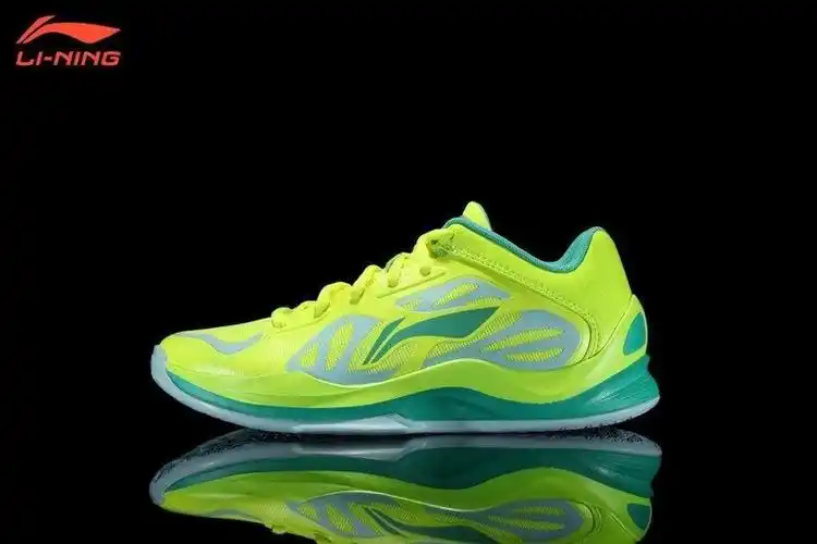 [absolut] li ning 李宁 音速3 低筒 萤光绿 苹果绿 绿 篮球鞋