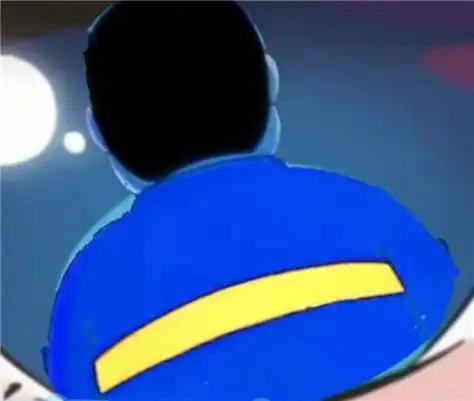 中一个片段,女主眼中倒影特别像胖虎的背影