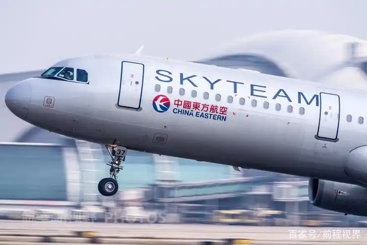 中国东方航空的某型飞机.