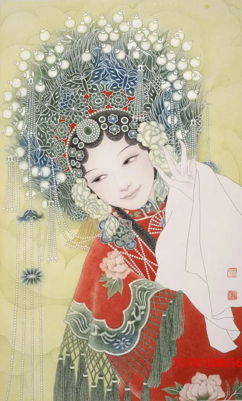 中国戏曲工笔 付洛红