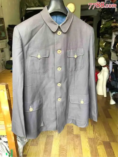 五十年代纯毛中山装