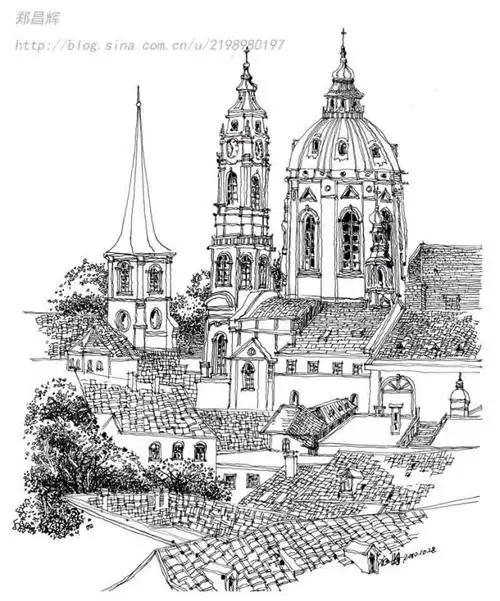 郑昌辉钢笔画(一)【60p】