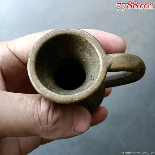 民国精品铜制文房水滴壶