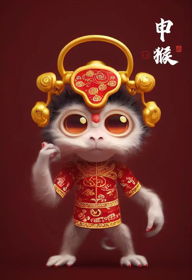 《十二生肖》～申猴