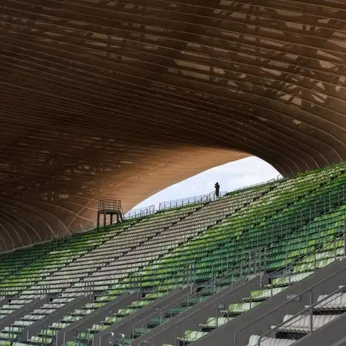 bim建筑|全球最大覆土建筑群设计:"消失的体育场"/ mad马岩松