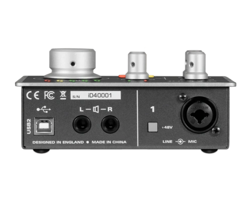 audient发布高规格的2进2出音频接口id4