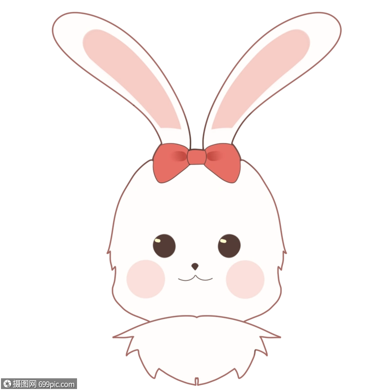 可爱兔子卡通形象