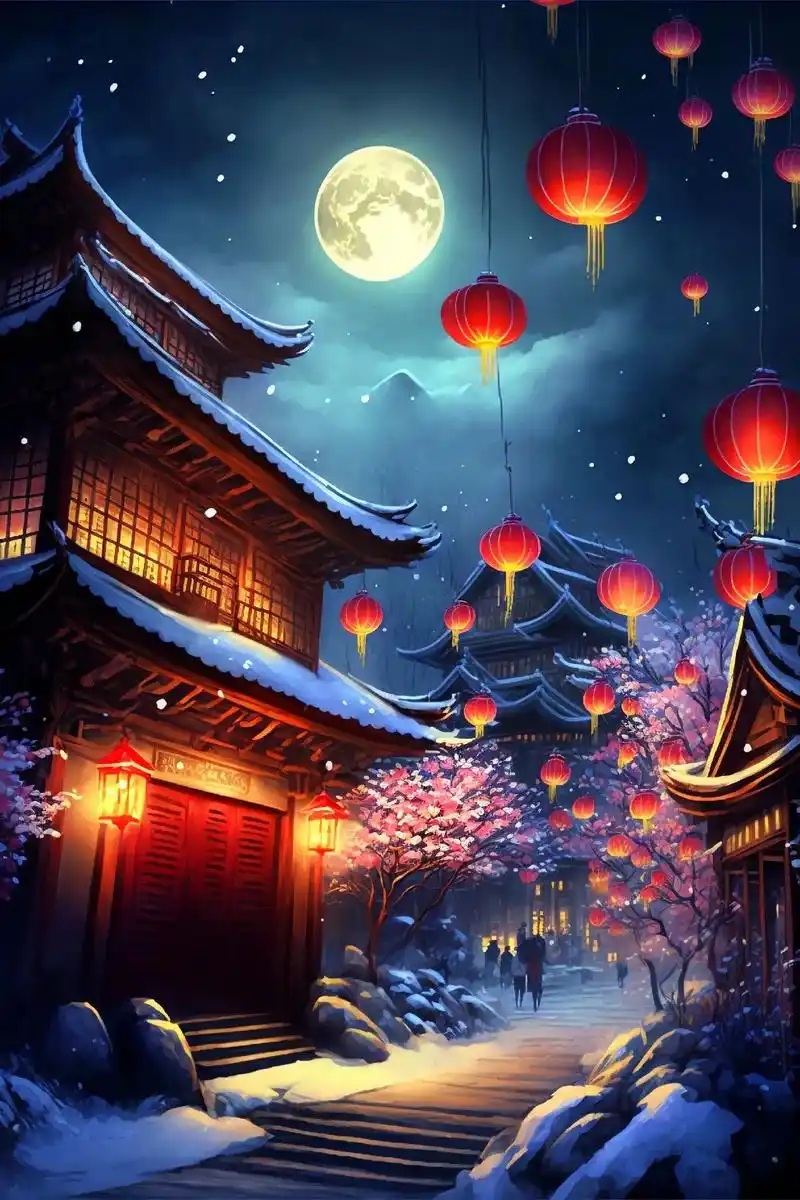 平凡的万家灯火,流淌的人间星河#图文伙伴计划#ai绘画 - 抖音