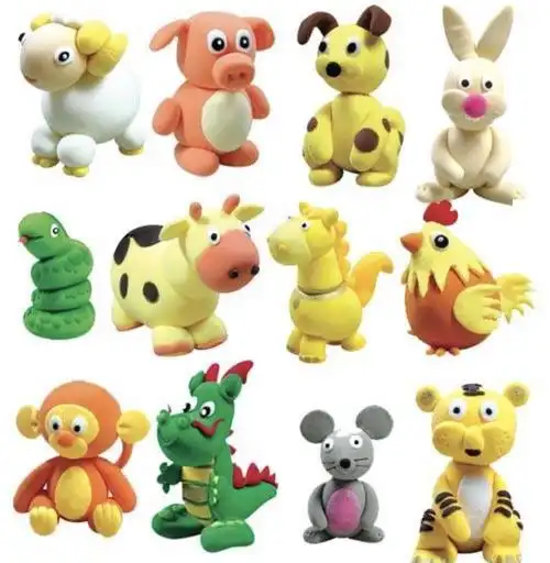 其它 第十小学美术线上课程——《十二生肖》 写美篇  请大家观看彩泥