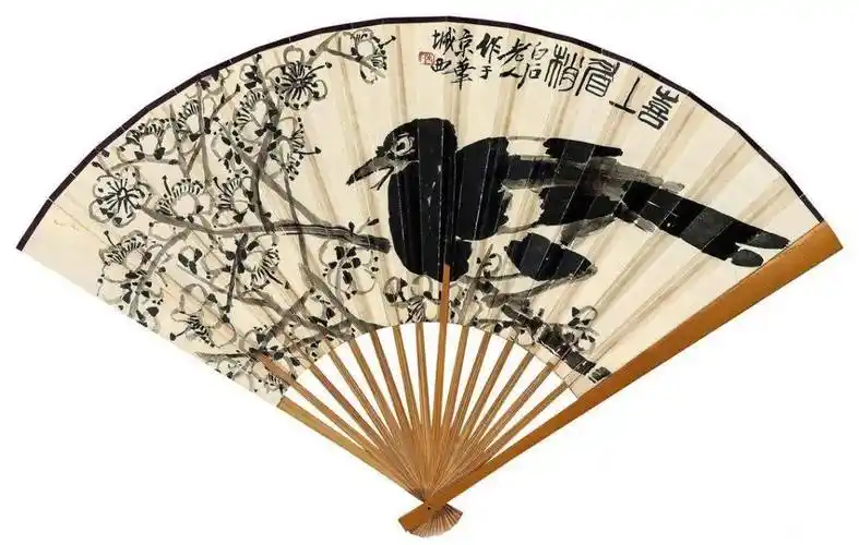 齐白石花鸟扇面一次看个爽