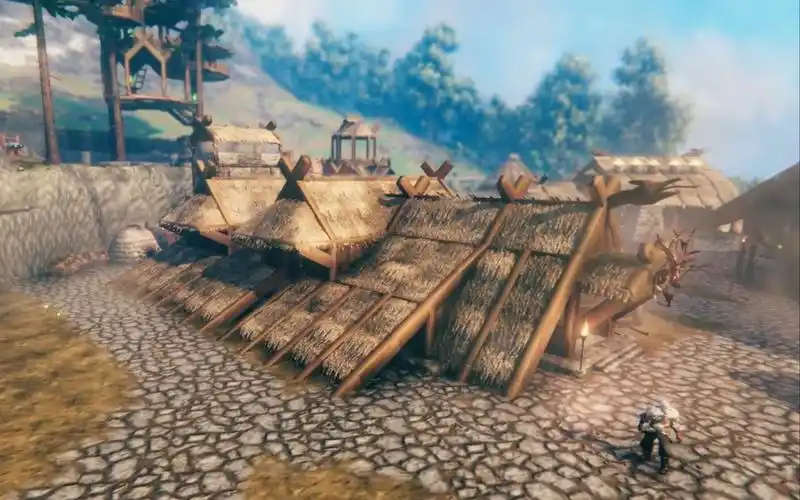 [valheim]英灵神殿-如何建造维京长屋-铁匠工作坊建筑指南