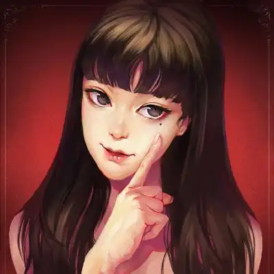 川上富江头像好看带颜色的富江头像