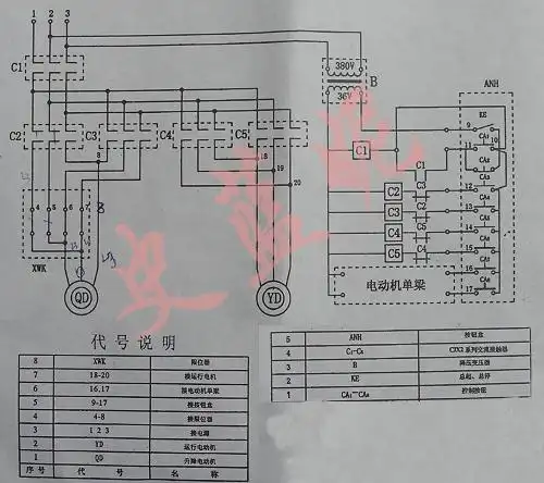 能不能提供一张5t单梁起重机的电路图给我,全一点的