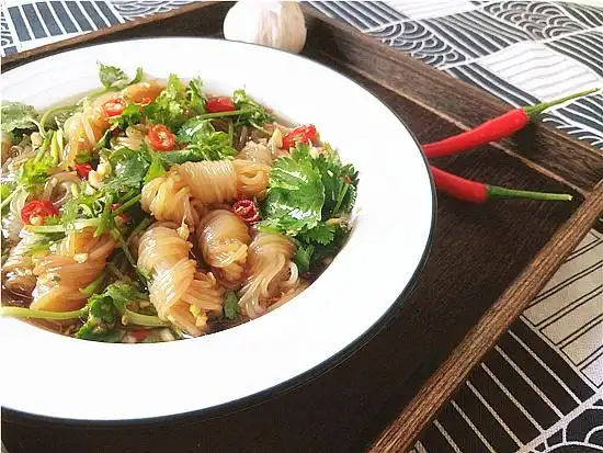 凉拌魔芋结的做法