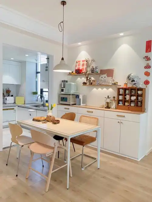 太喜欢我的5㎡半开放式白色小厨房了09