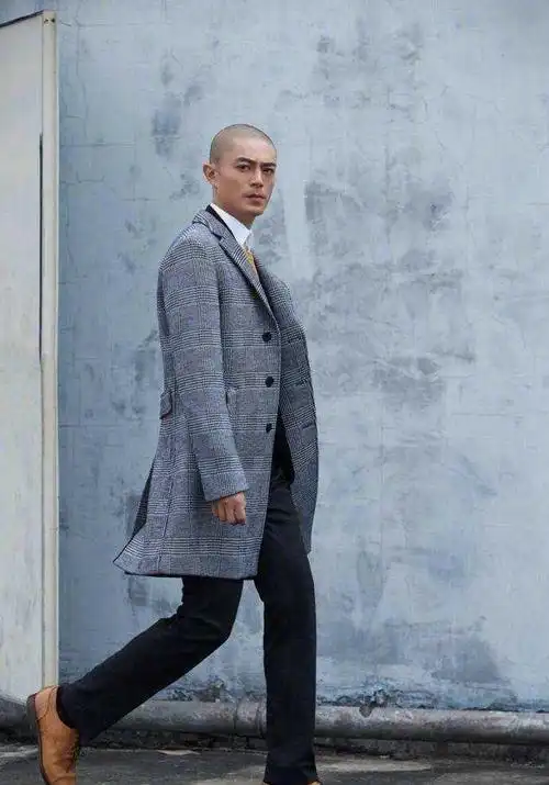 颜值高的男明星剃光头是什么样