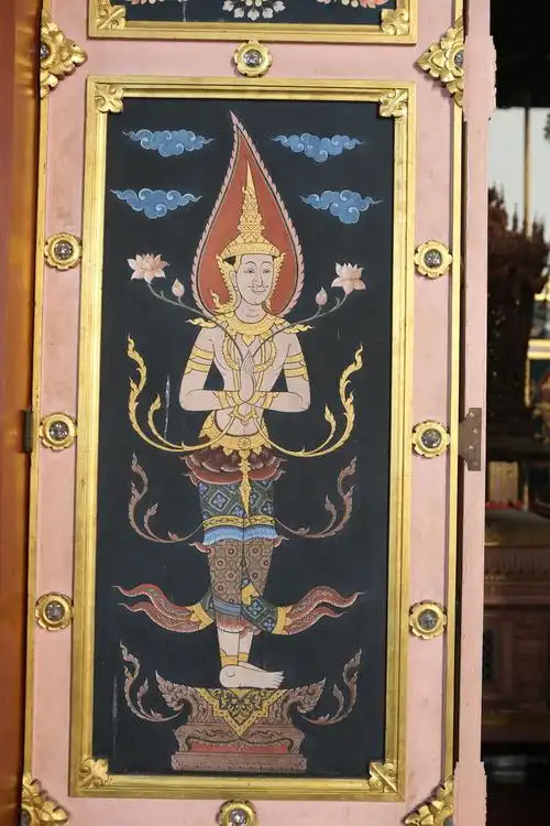 泰国合掌佛画像