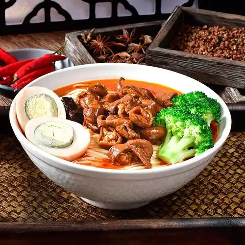 粮农香辣肥肠面浇头260g料理包速食商用外卖面馆成品菜肴重庆小面