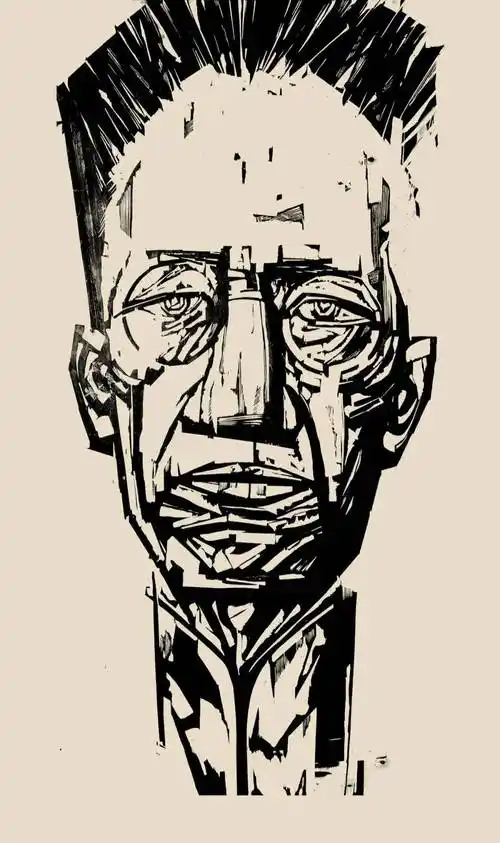 代大权老师版画作品